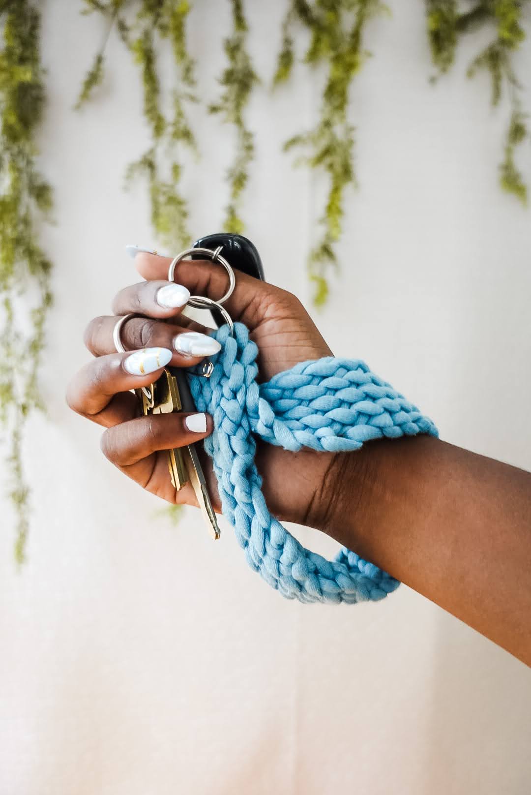 Crochet Keychain Wristlet | Crochet Keychain Lanyard